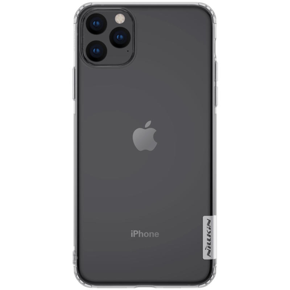 NILLKIN Shockproof Transparent Non-slip Soft TPU Protective Case for iPhone 11 Pro Max 6.5 inch - Grey - Image 2