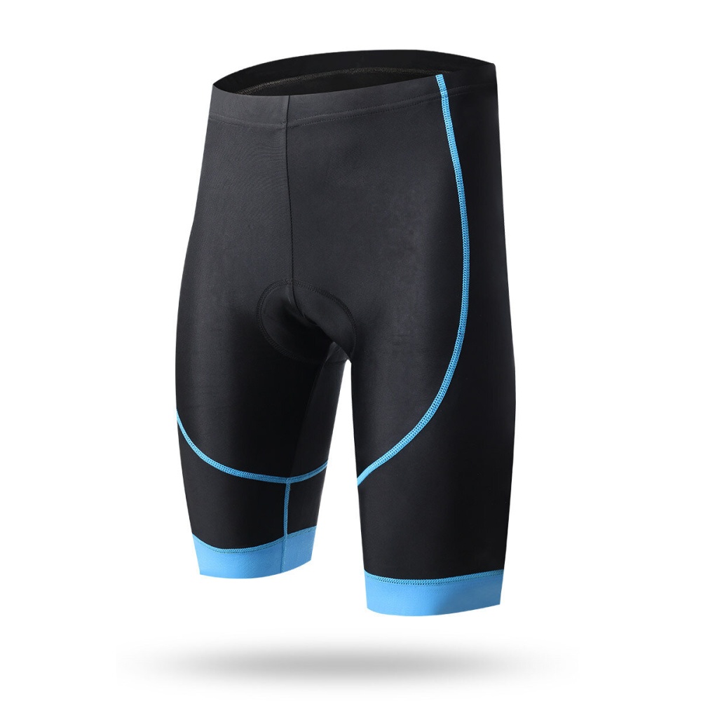 XINTOWN Outdoor Sports Bicycle Short Pants Cycling Breathable Underpants Soft Sock-Absorption Bike Shorts - Blue L - Image 2