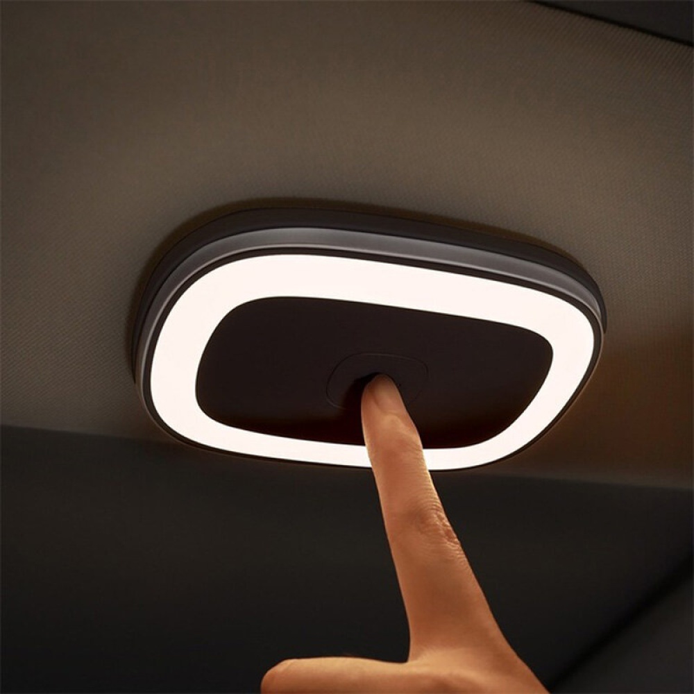 Baseus USB Charging Touch Senor Car Roof Night Light Ceiling Magnet Lamp Wireless Automobile Car Interior Reading Light - Image 2