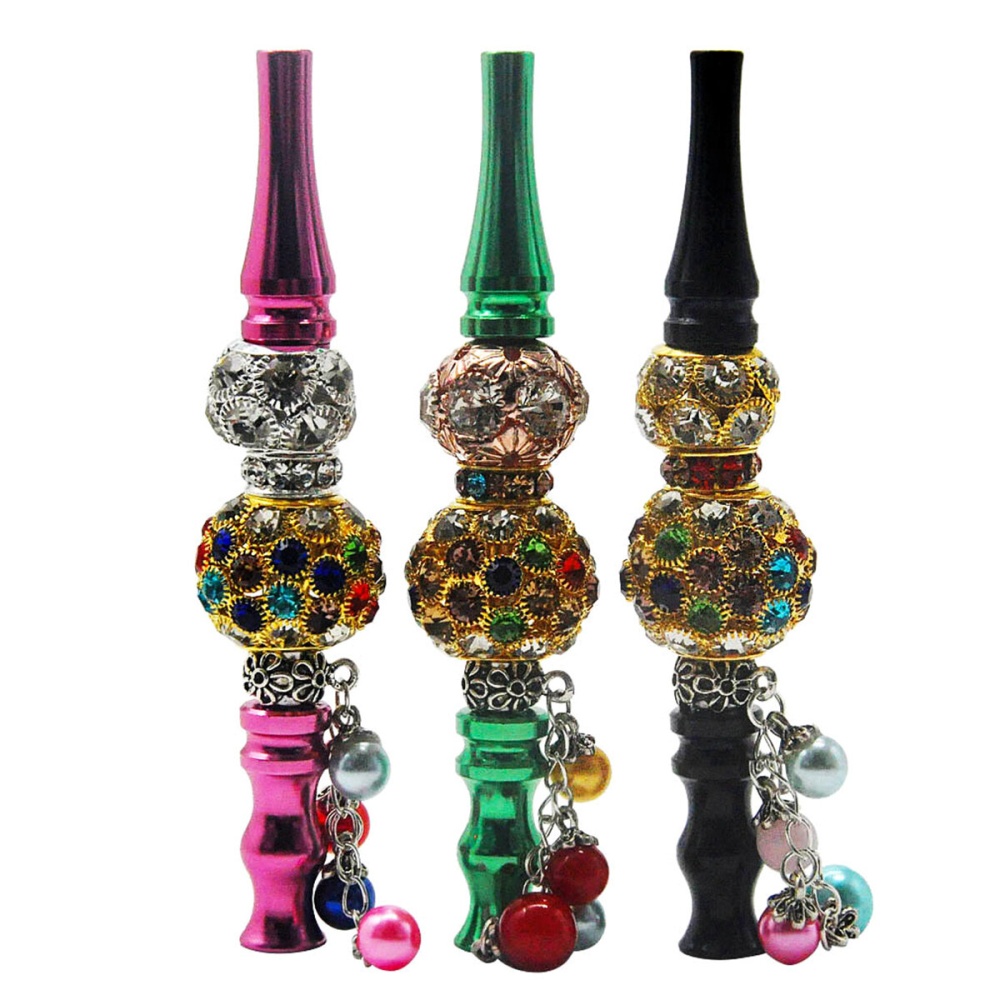 1PCS Hoookah Pipe Nozzle Hoookah Accessories For Smoking Green/Black/Purple - Purple