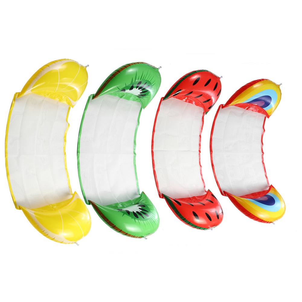 PVC Fruit Hammock Floating Bed With Net Inflatable Bed Backrest Durable Portable Adult Water Floating Bed - #1