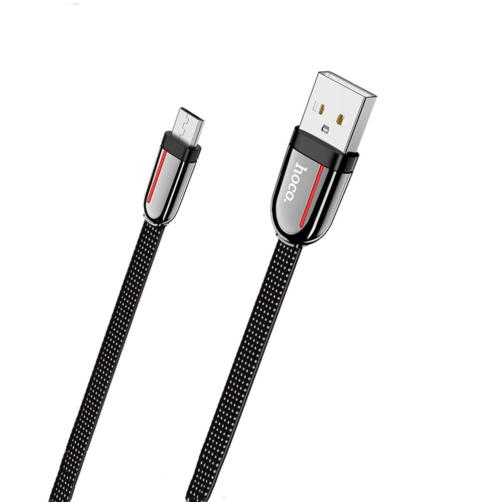 HOCO 3A Type C Micro USB Fast Charging Data Cable For Huawei P30 Pro Mate 30 Mi9 9Pro 7A 6Pro OUKITEL Y4800 S10+ Note 10 - Black Type-C - Image 2