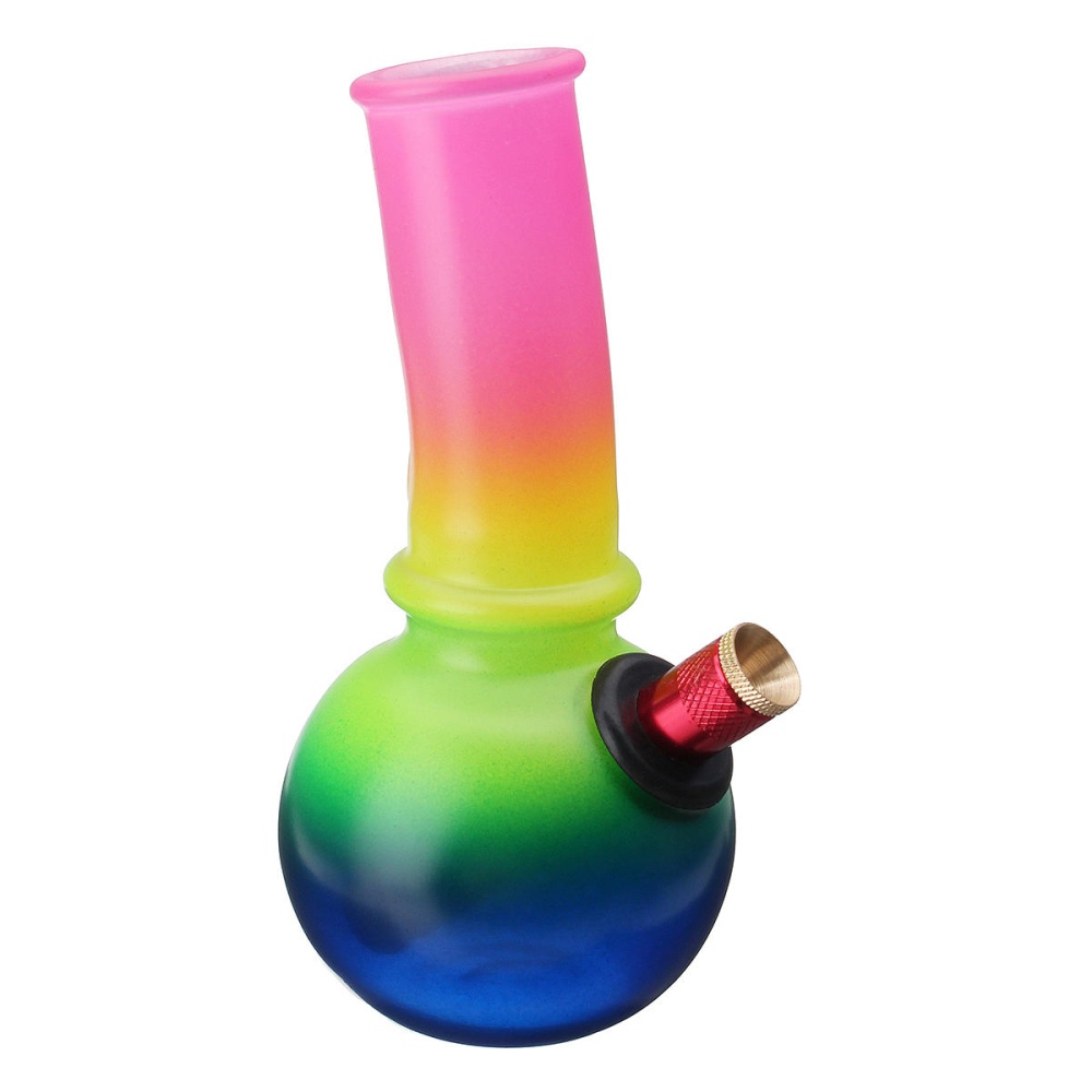 Funny Colorful H ookah Water Pipe Glass For Herb Shisha Herb Cigarettee Fitter Bottle Smoking Accessories - Image 2