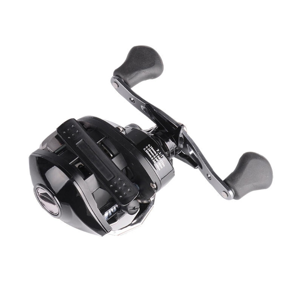 Bobing BC200 17+1BB 7.1:1 Aluminium Alloy Fishing Wheel Left/Right Hand Black Baitcasting Reel - Right hand - Image 2