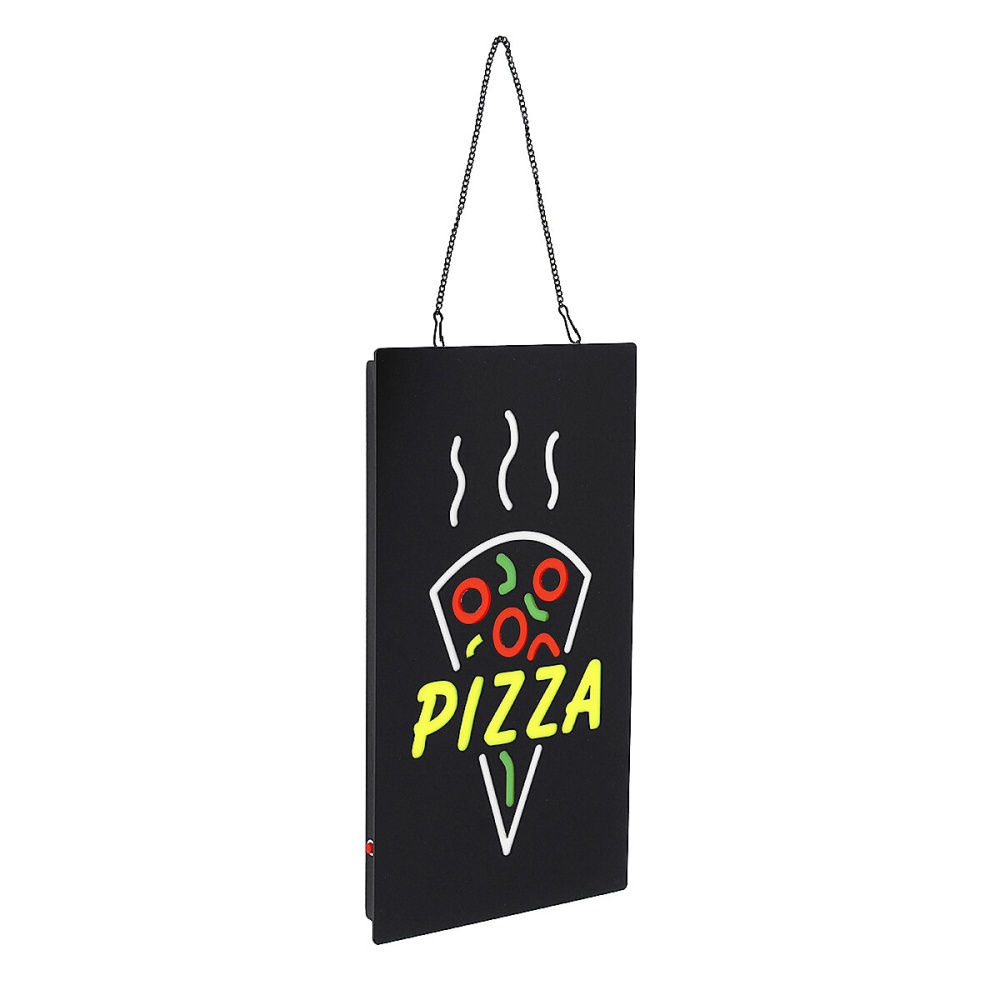 Pizza LED Wall Hanging Sign Light Board Pub Club Party Door Display Lamp Decorations - Image 2