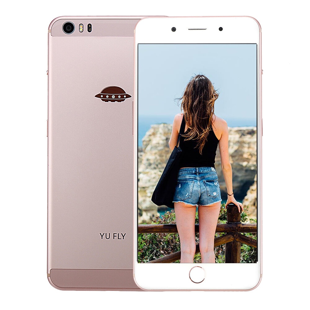 YU FLY F9 6.0 Inch FHD+ Conring Gorilla 4 Glass 4180mAh 4GB RAM 64GB ROM Snapdragon 653 Octa Core 4G Smartphone - Gold - Image 2