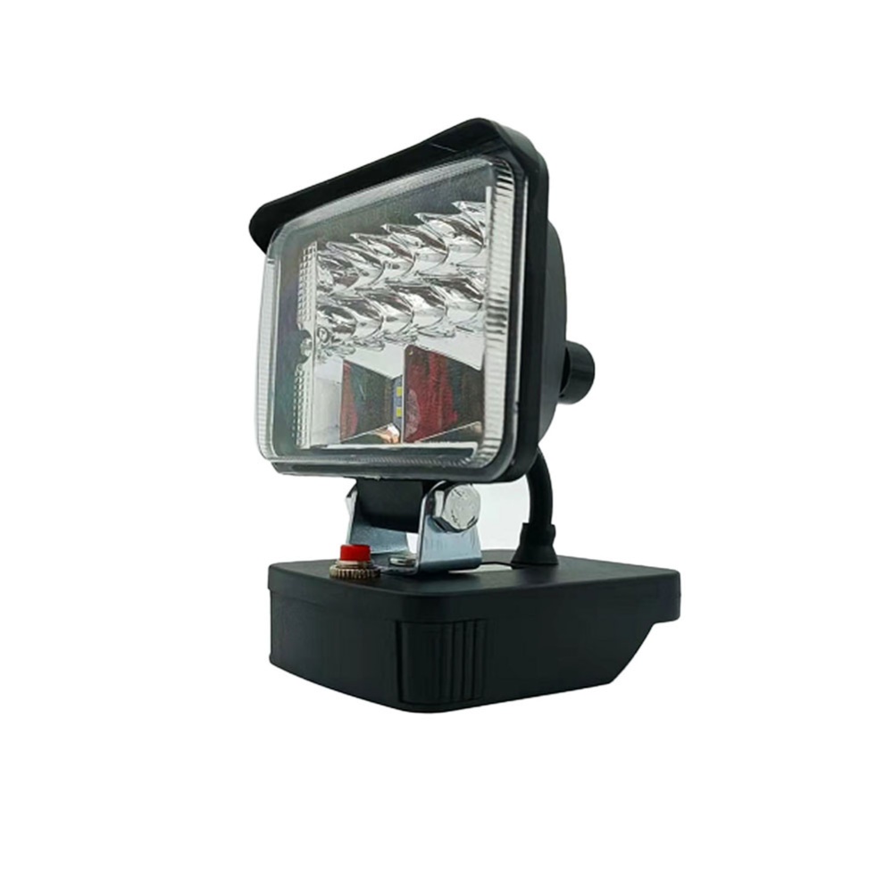 18v Led Work Light Lithium Battery Low Voltage Protective Tent Black - Image 3