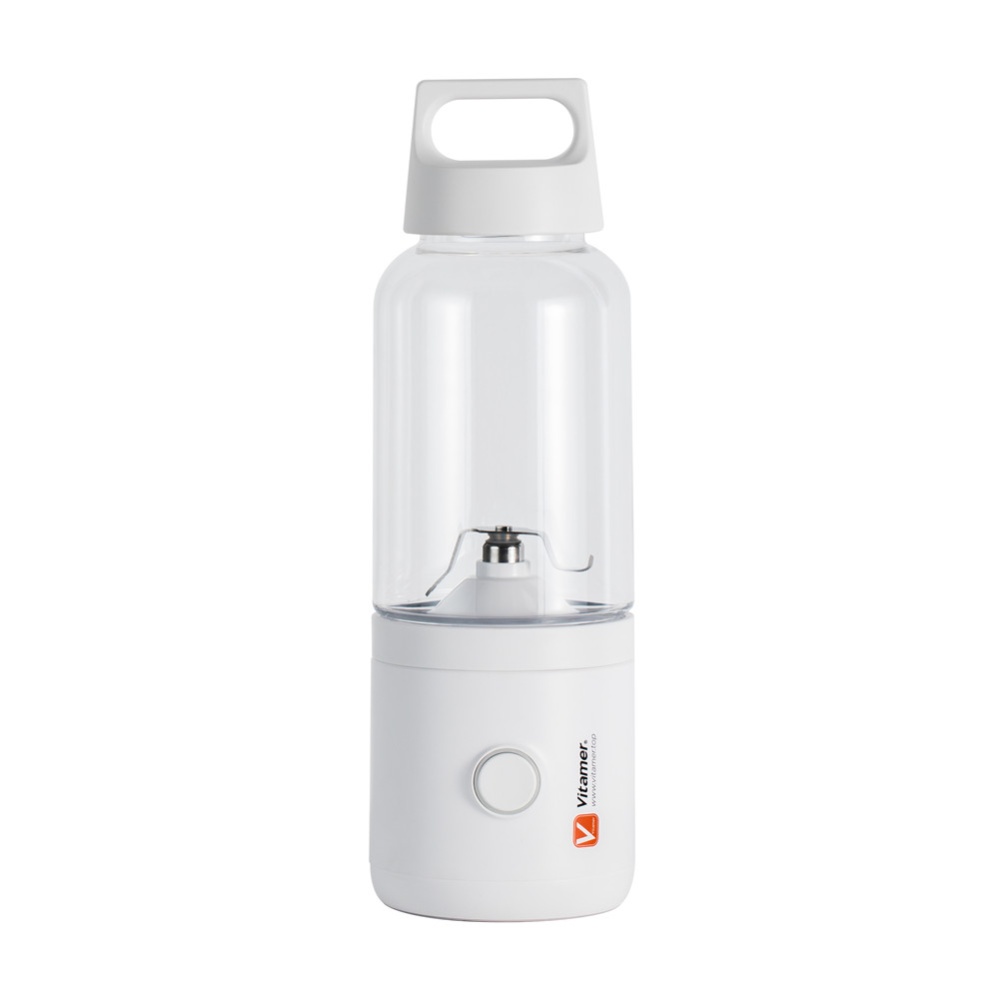 Vit-s011 500ml Portable Mini Juicer Vitamer 2000*2mah Rechargeable Fruit Juice Cup rice white - Image 2