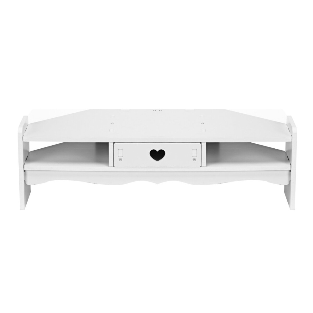 SS-04 Multifunctional Mackbook Desktop Stand Holder Monitor Riser with Storage Drawer - Image 2