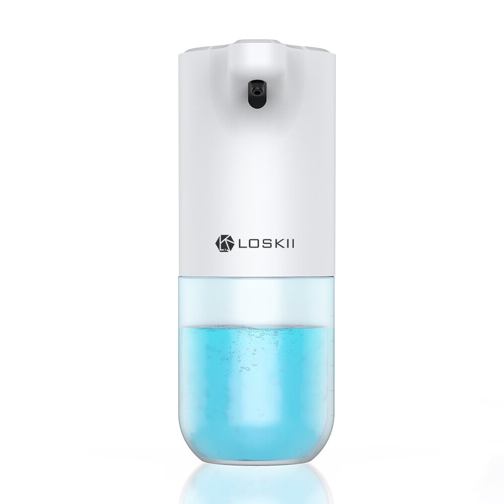 Loskii 300ml Automatic Soap Dispenser USB Rechargeable Intelligent Touchless Sensor Foam Dispenser IPX4 Waterproof Hand Washing Device - Image 2