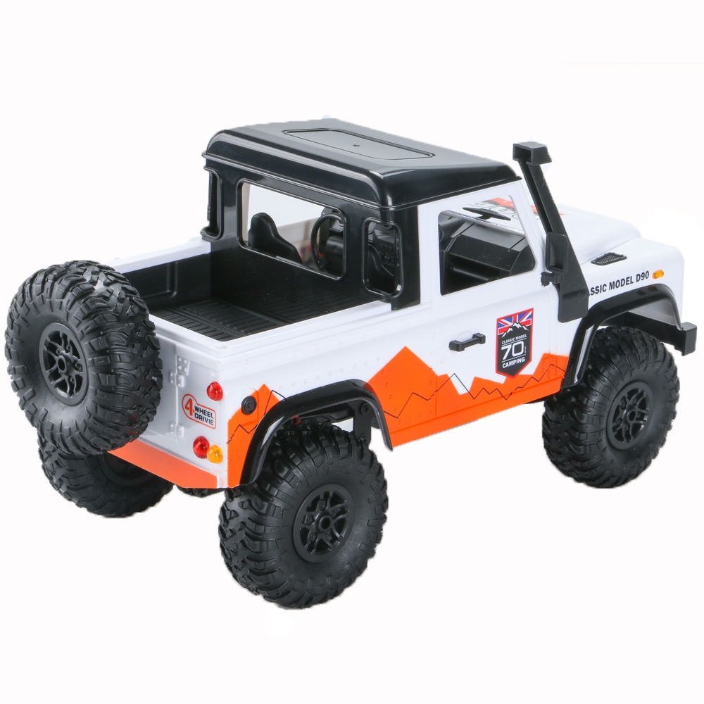 MN 99A 1:12 4WD RC Cars 2.4G Radio Control Toys RTR Crawler Off-Road Buggy For Land Rover Vehicle Model Pickup Car white_1 battery - Image 2