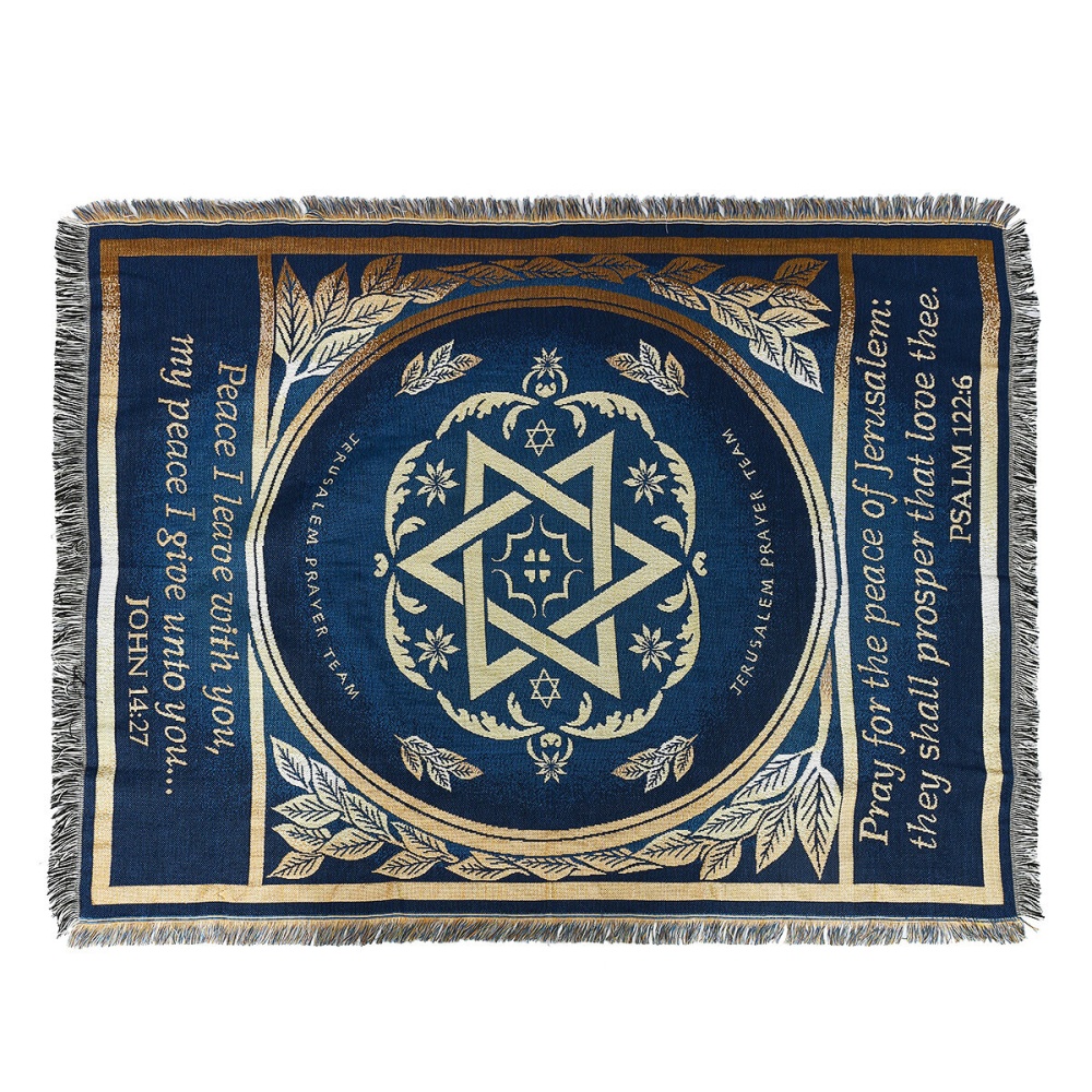 Folding Decorative Blanket Knit Tapestry Prayer Carpet Middle East Sofa Towel for Home Textiles - 08 - Image 2