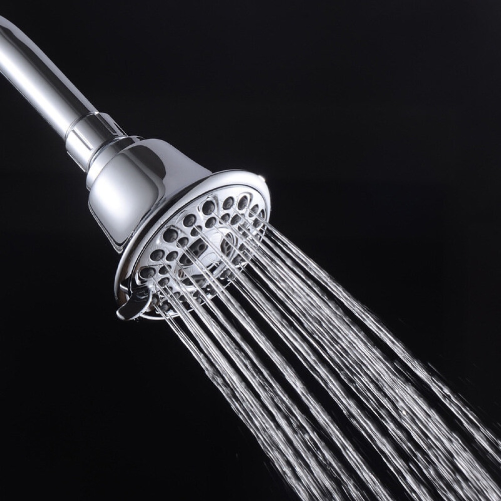 3-Functions Showerhead Adjustable High Pressure Top Spray Bathroom Rain Shower Head 2.0GPM Water Saving Nozzle - Image 2