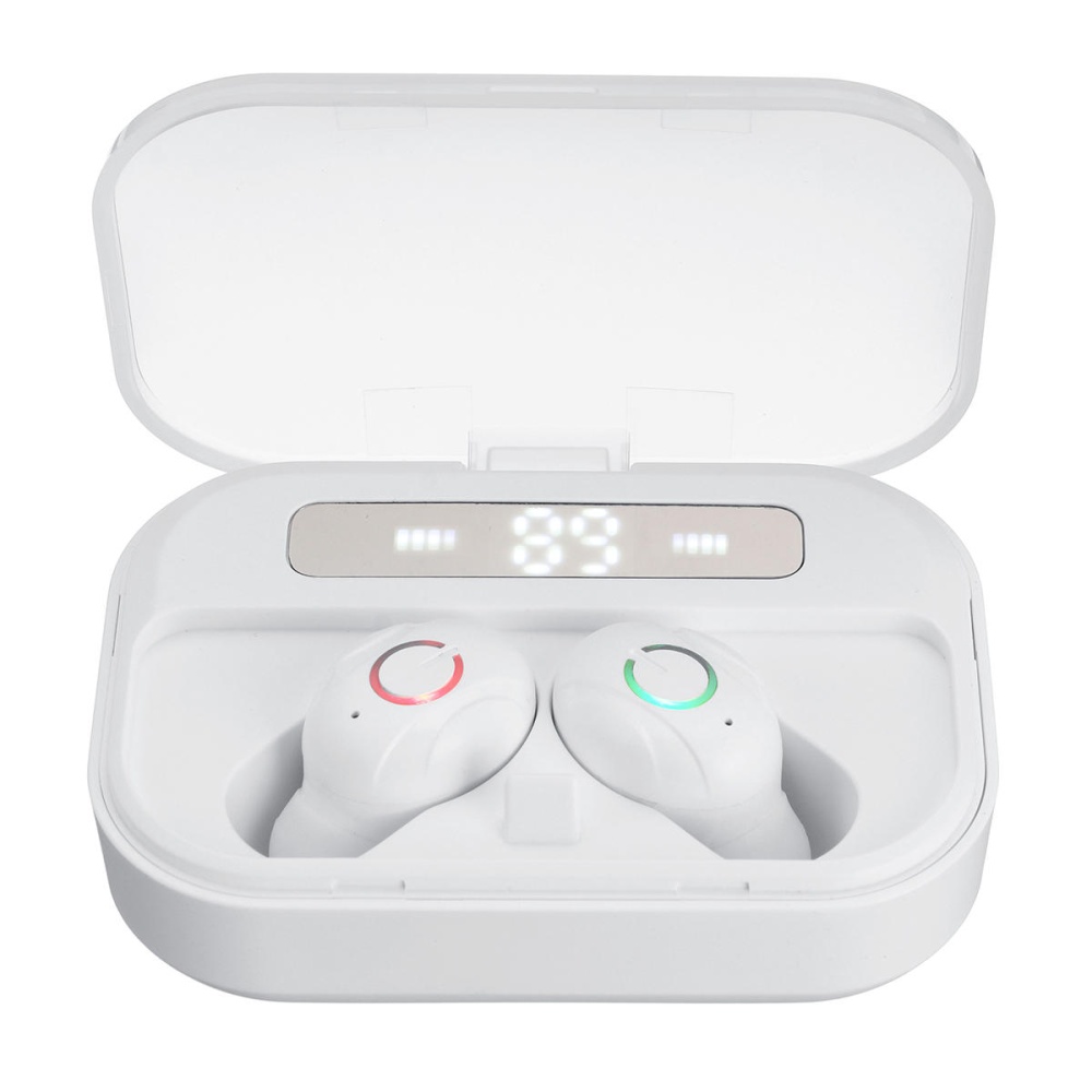 T11C TWS Wireless Earbuds bluetooth 5.0 Earphone Stereo CVC8.0 Noise Cancelling Mic IPX7 Waterproof Headphone for iPhone Xiaomi - Pink - Image 2