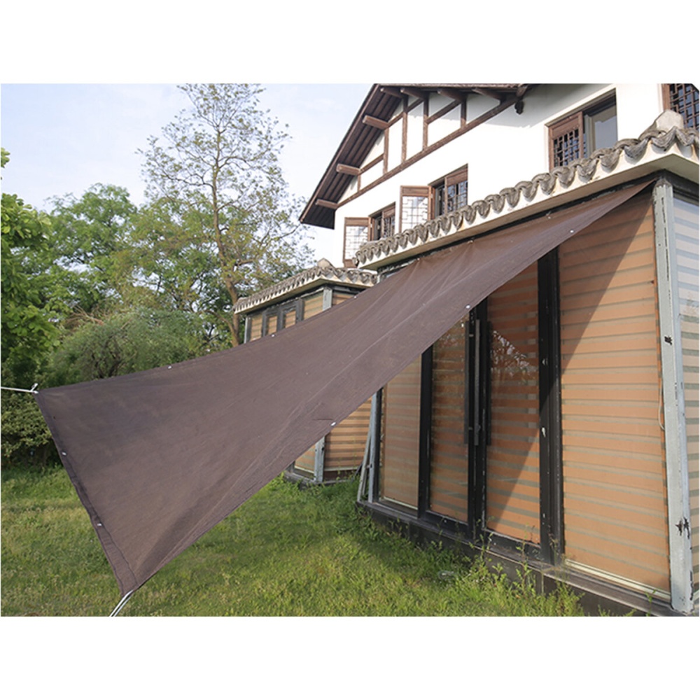 UV Block Protection Sun Shade Cloth Durable Portable Privacy Screen Fence for Balcony Backyard Garden - 0.9x1m - Image 2