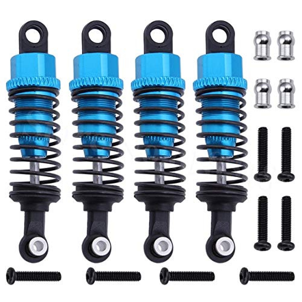 4pcs for 1/18 WLtoys A959 Upgrade Parts Aluminum Shock Absorber Front & Rear A949-55 Fit TOZO C1022 RC Car Remote Control Toys 4 colors - Image 2