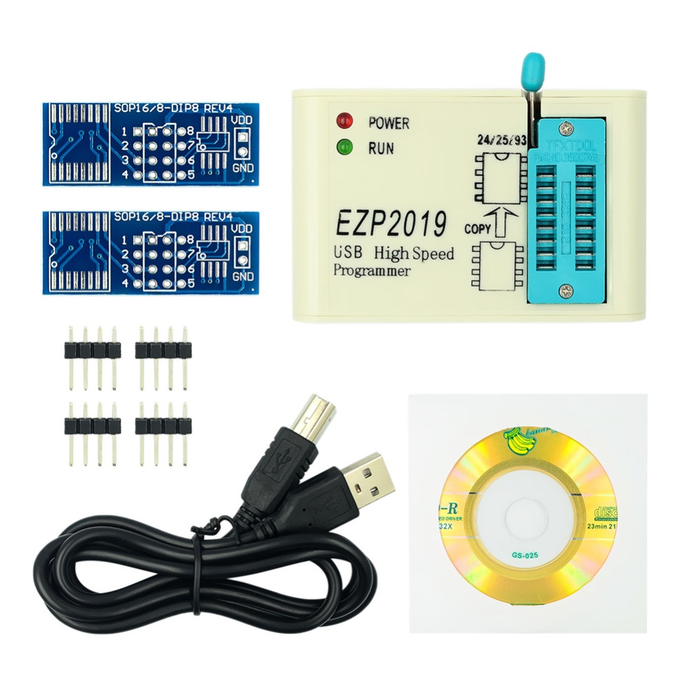 Ezp2019 High-speed Usb Spi Programmer Support 24 25 93 Eeprom Flash Bios Chip - Image 3