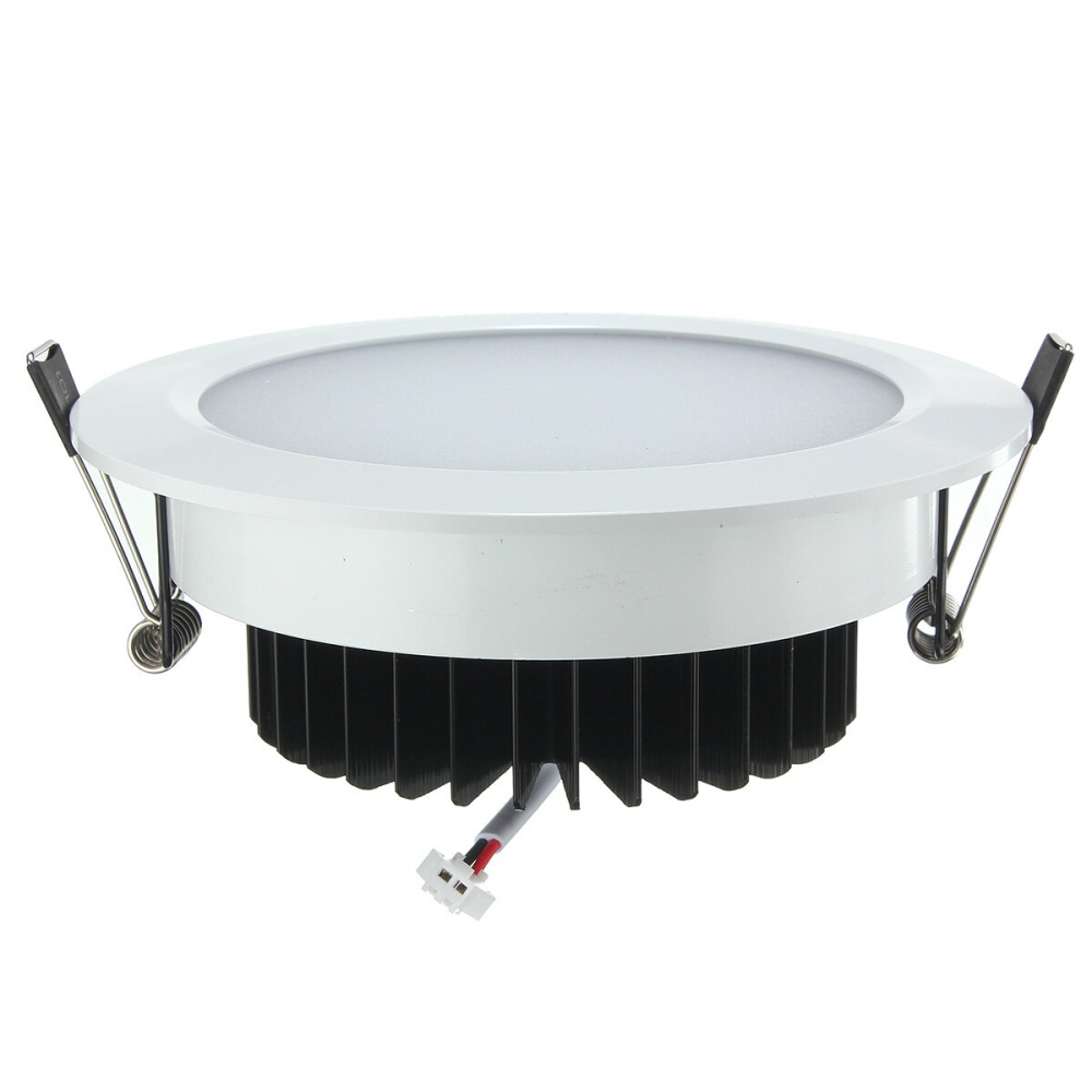 KINGSO 12W 85-265V Ceiling Light Baffle Recessed Spotlight LED Light 1200LM - Warm Light - Image 2