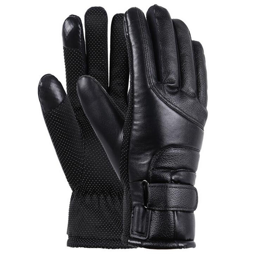 Electric Heated Gloves Windproof Cycling Winter Warm Heating Touch Screen Skiing Gloves USB Powered Heated Gloves - Image 2