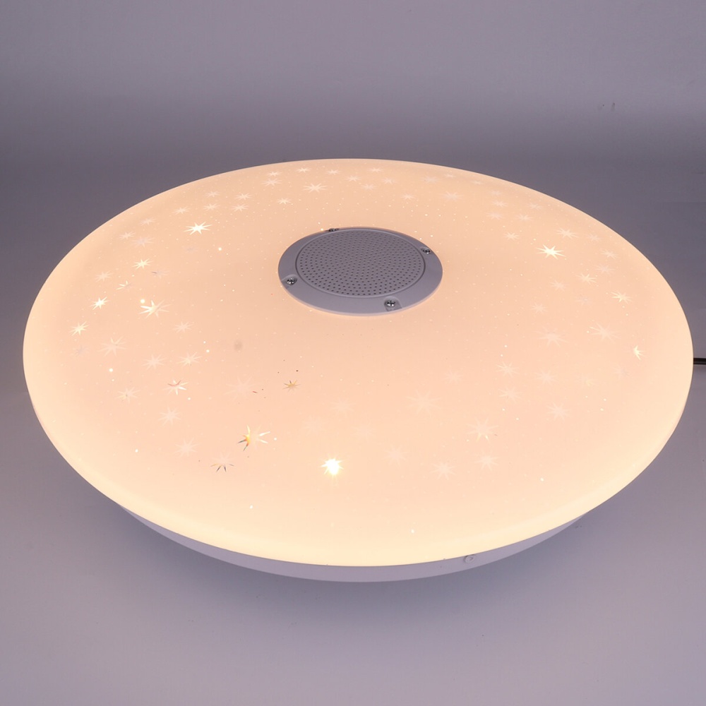 36W/60W 40CM Modern LED Music Ceiling Light RGB bluetooth Speaker Down Lamp - 60W 170-265V - Image 2