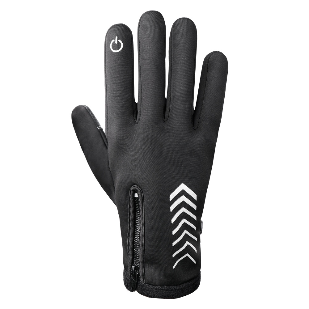 WHEEL UP Cycling Gloves Winter Warm Up Water Resistant Windproof Touch Screen Gloves Non-Slip Thermal Gloves - M - Image 2