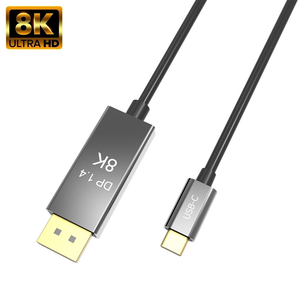 Type-C To Displayport Adapter Cable 8K@60HZ USB 3.1 HD Video Cable For Macbook - Image 2