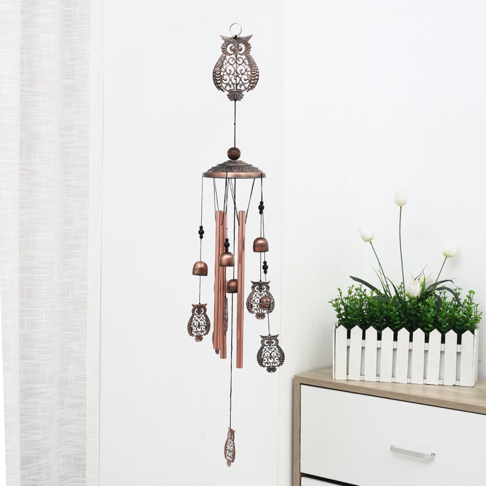 Brass Bell Wind Chime Ornaments European And American Garden Home Decoration - #2 - Image 2