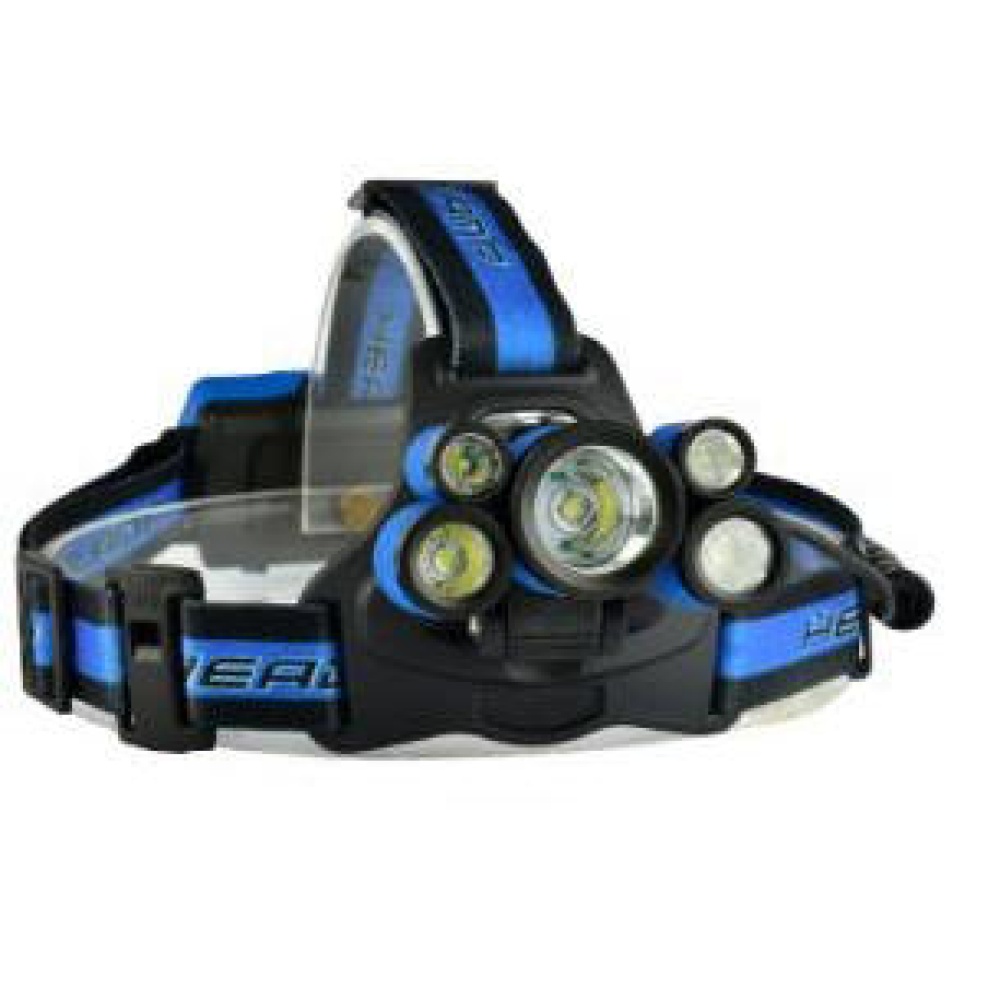 XANES 2409-B 1700LM Telescopic Zoom 18650 USB Rechargeable 5 Modes Headlamp with SOS Help Whistle - Red - Image 2