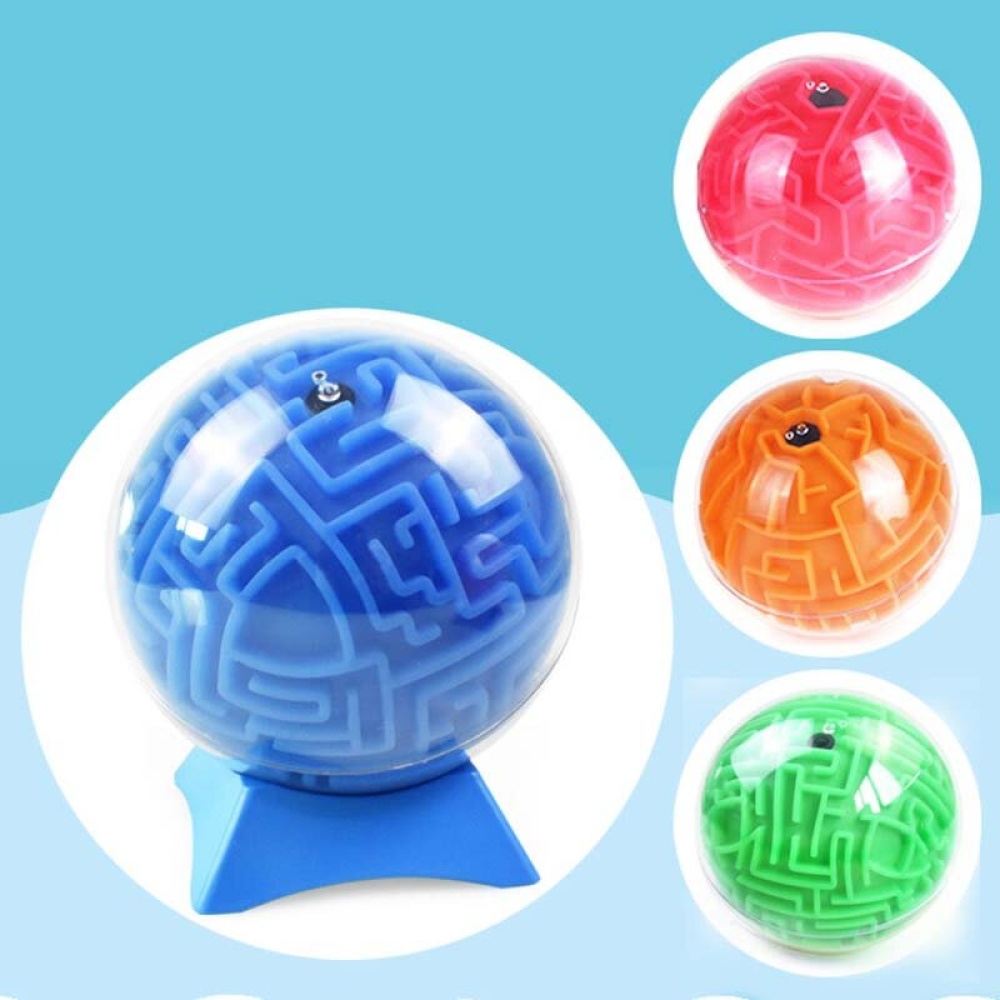 3D Maze Ball Brain Teasers Game Ball Intelligence Training Puzzle Toy Gifts Challenges Game Lover Tiny Balls Brain Teasers Game For Kids Adults - Blu - Image 2