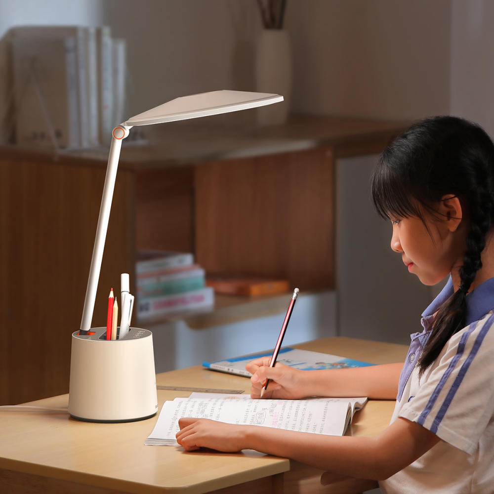 Baseus Reading Light Full Spectrum Dual Light Source AAA Smart Touch Reading and Writing Desk Lamp - Image 2