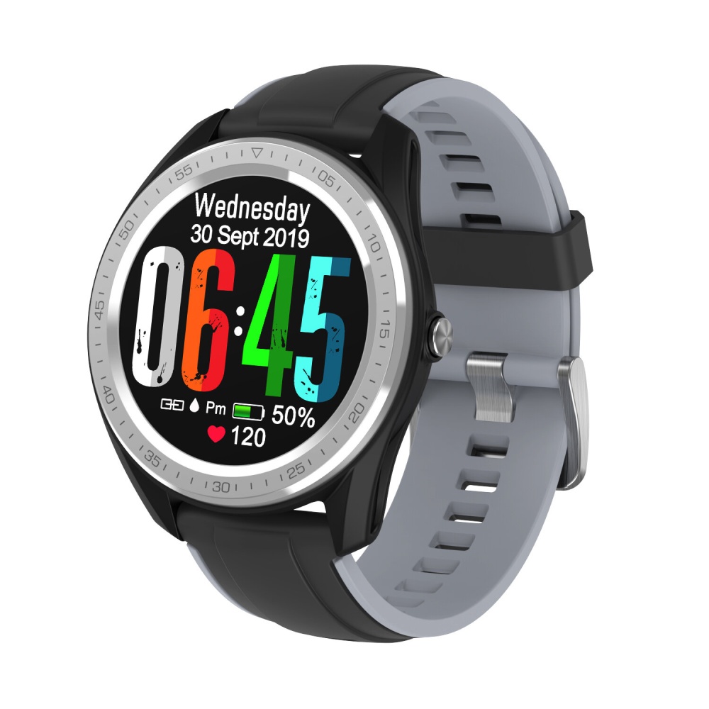 M17 1.4 Inch HD Full Touch Wristband Blood Pressure Monitor 10 Sport Modes Tracker Smart Watch - NO.5 - Image 2