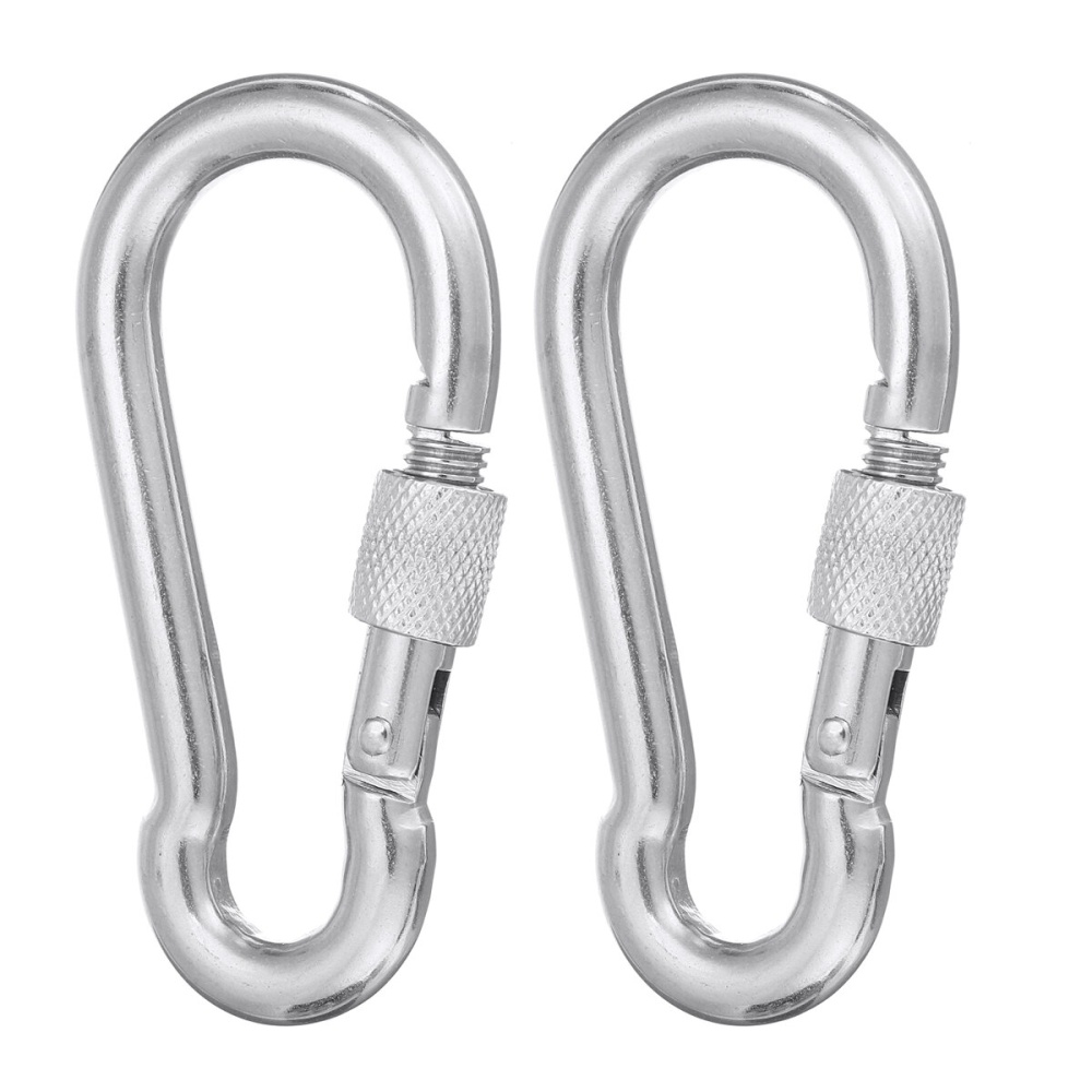 13Pcs Hammock Chair Hanging Basket Accessories Stainless Steel Fixed Buckles - Image 2