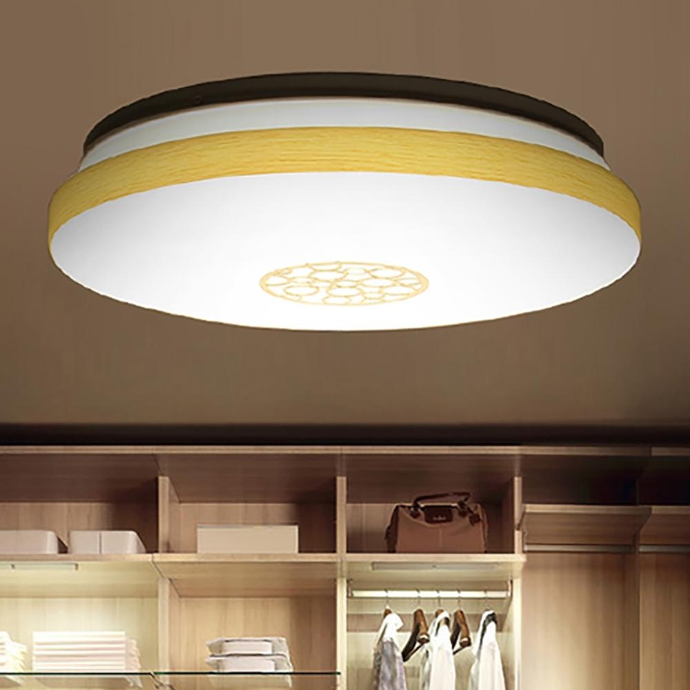 48W LED Ceiling Light Remote Control for Living Room Bedroom Kitchen AC180-260V 3 Modes - Image 2