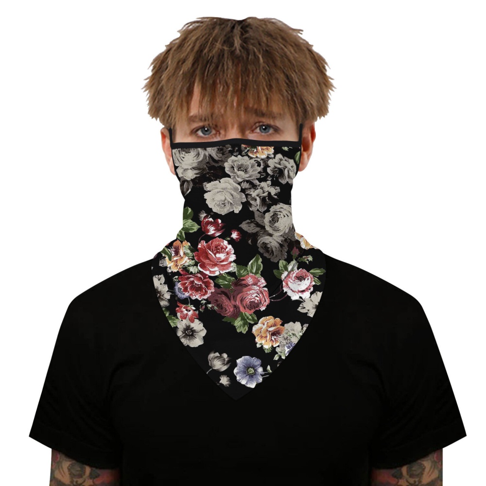 Digital Printed Polyester Breathable Face Cover Windproof Sun UV Protection Neck Gaiter Dustproof Headscarf for Fishing Motorcycling Running - 1 - Image 2