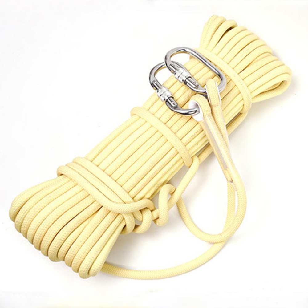 CAMNAL 1-20m 8mm Outdoor Rock Climbing Fast-rope Emergency Reserve Fire Rope Descent Device Rope - 10M - Image 2