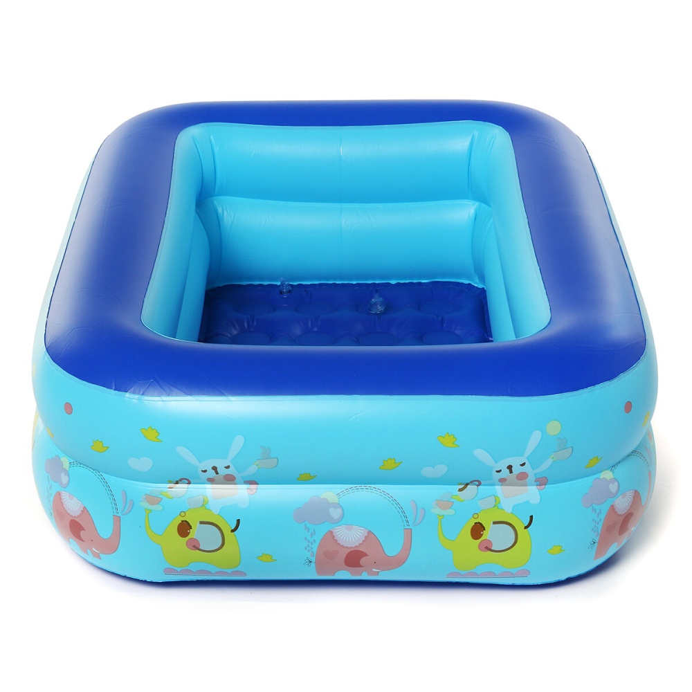 120/130/150CM Inflatable Swimming Pool Kids Adult Summer Bathtub PVC Family Water Toy - M - Image 2