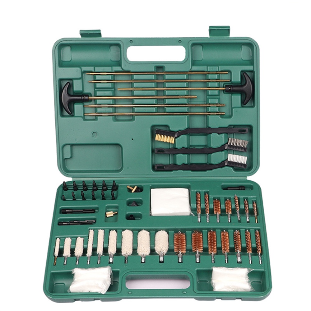62pcs Brush Barrel Cleaning Kit Copper Wire Tools Organizer Accessories G190