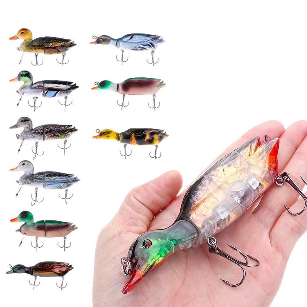 1PC ZANLURE 5'' 13CM 59g 3D Duck Artificial Fishing Lure With Hooks Hard Baits Minnow Topwater Wobbler Fishing Tackle - 1 - Image 2