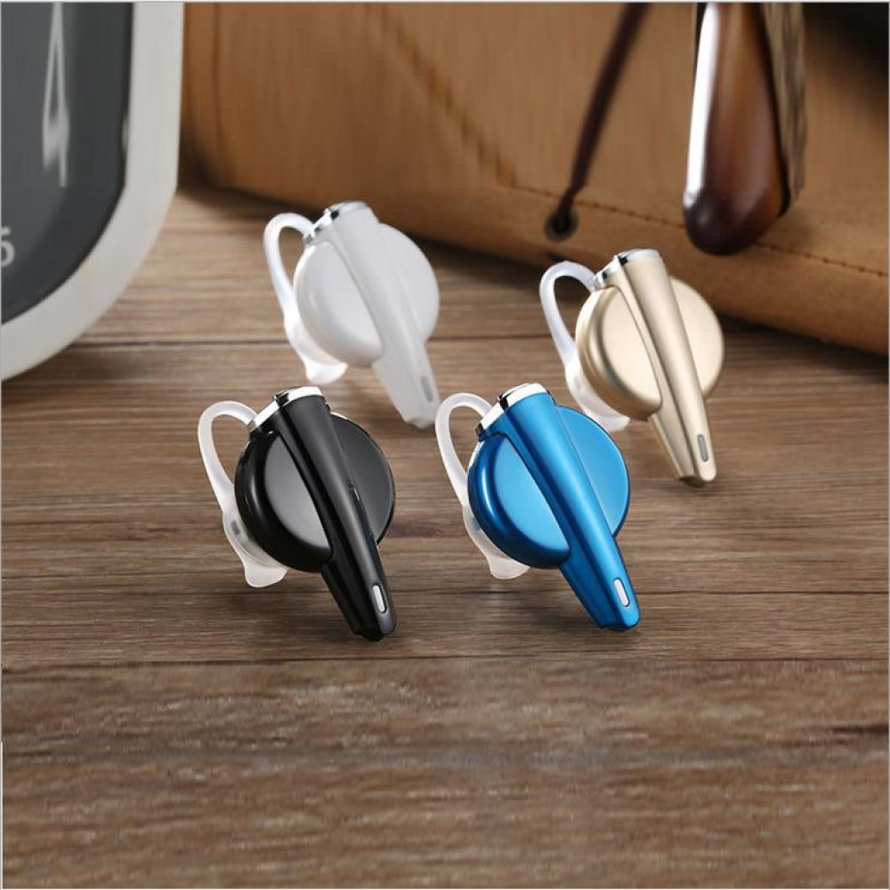 Sport Mini Hanging Ear-style Single Ear Wireless bluetooth Earphone Headphone Headset - White - Image 2