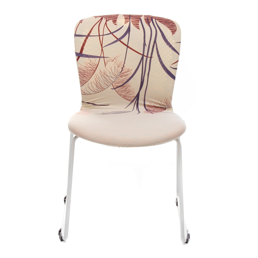 Elastic Office Chair Cover Washable Computer Chair Protector Stretch Armchair Dining Chair Seat Slipcover Home Office Furniture Decoration - #3 - Image 2