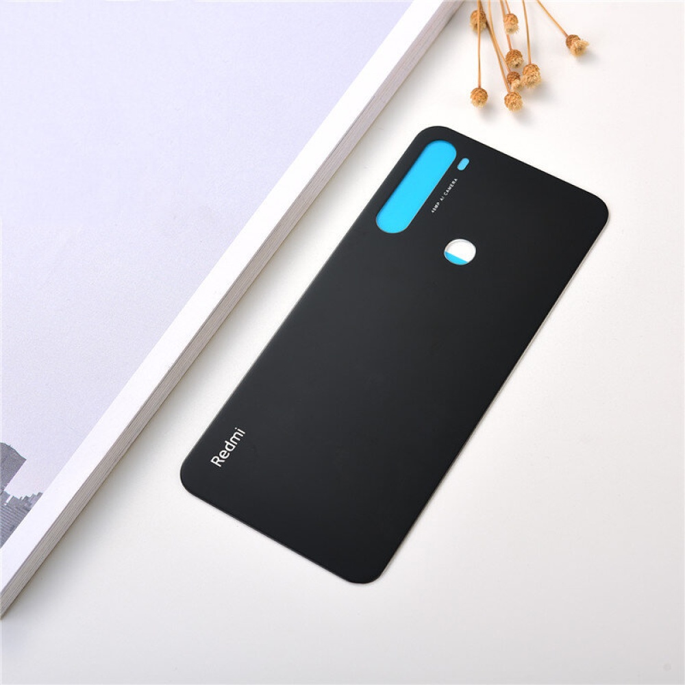 Glass Battery Housing Spare Replacement Part Rear Case Cover with Tools For Xiaomi Redmi Note 8 Non-original - Black - Image 2