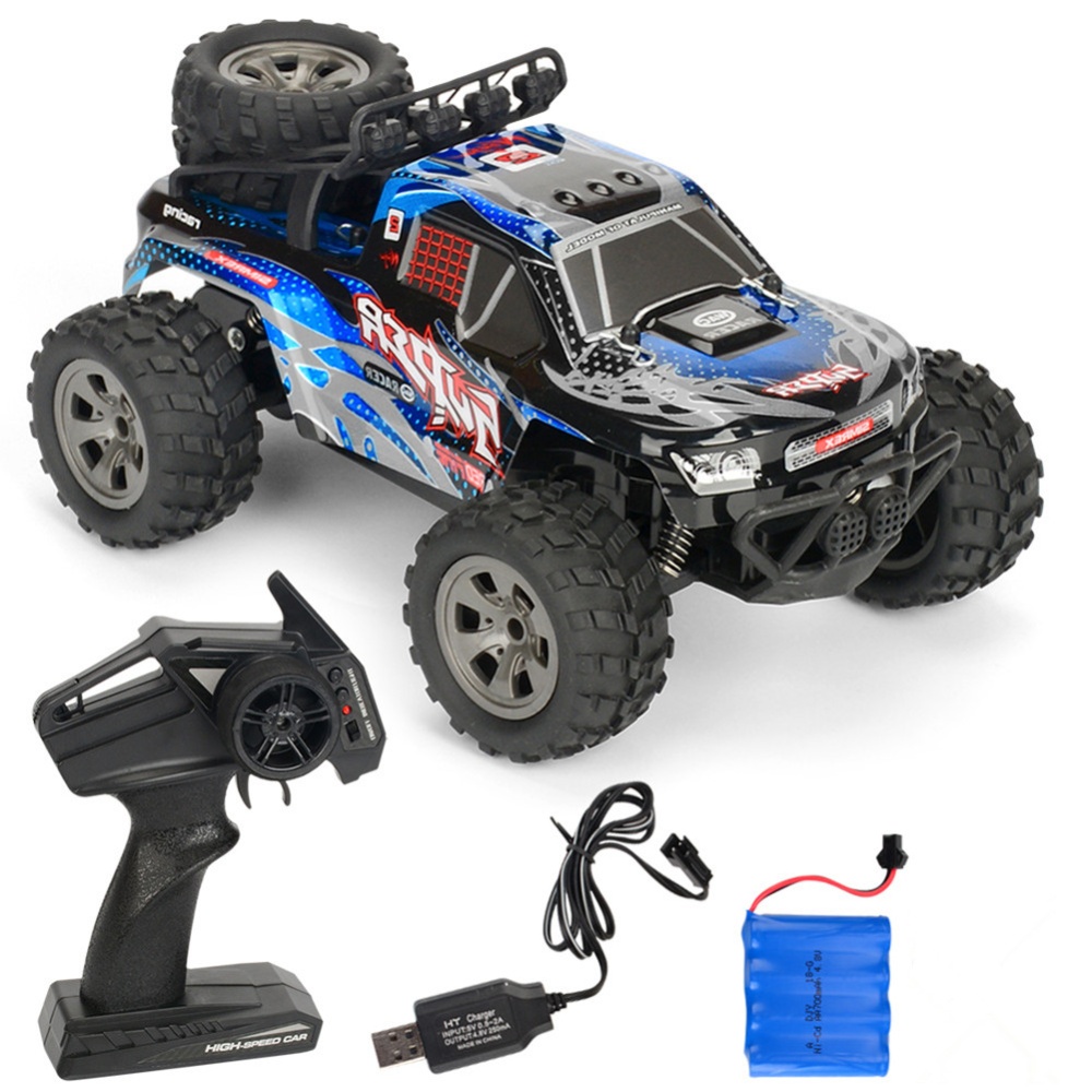 Rc Car Remote Control High Speed Vehicle 2.4ghz Electric Toy Model Gift 671 green - Image 2