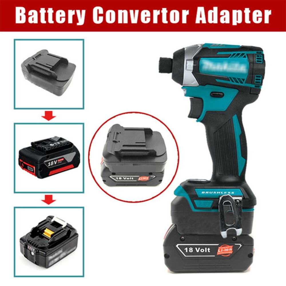 Reliable Battery Adaptor Built-in Fixing Tool Suitable for Conversion
