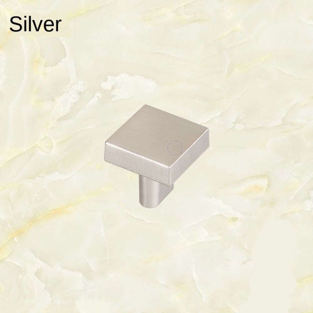 Zinc Alloy Square American Handle Drawer Pull for Home Bathroom Kitchen Cabinet Black - Image 2