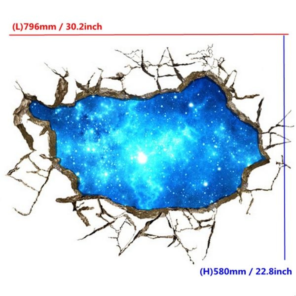 3D Starry Sky Wall Decals 30 Inch Removable Wall Art stickers Home Decor - Image 2