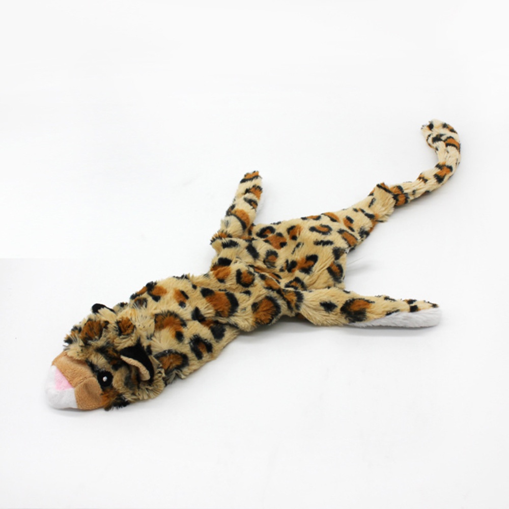 Pet Cats Dogs Plush Sounding Toy Liger Tiger Leopard Simulation Animal Modeling Leather Toys lion - Image 2