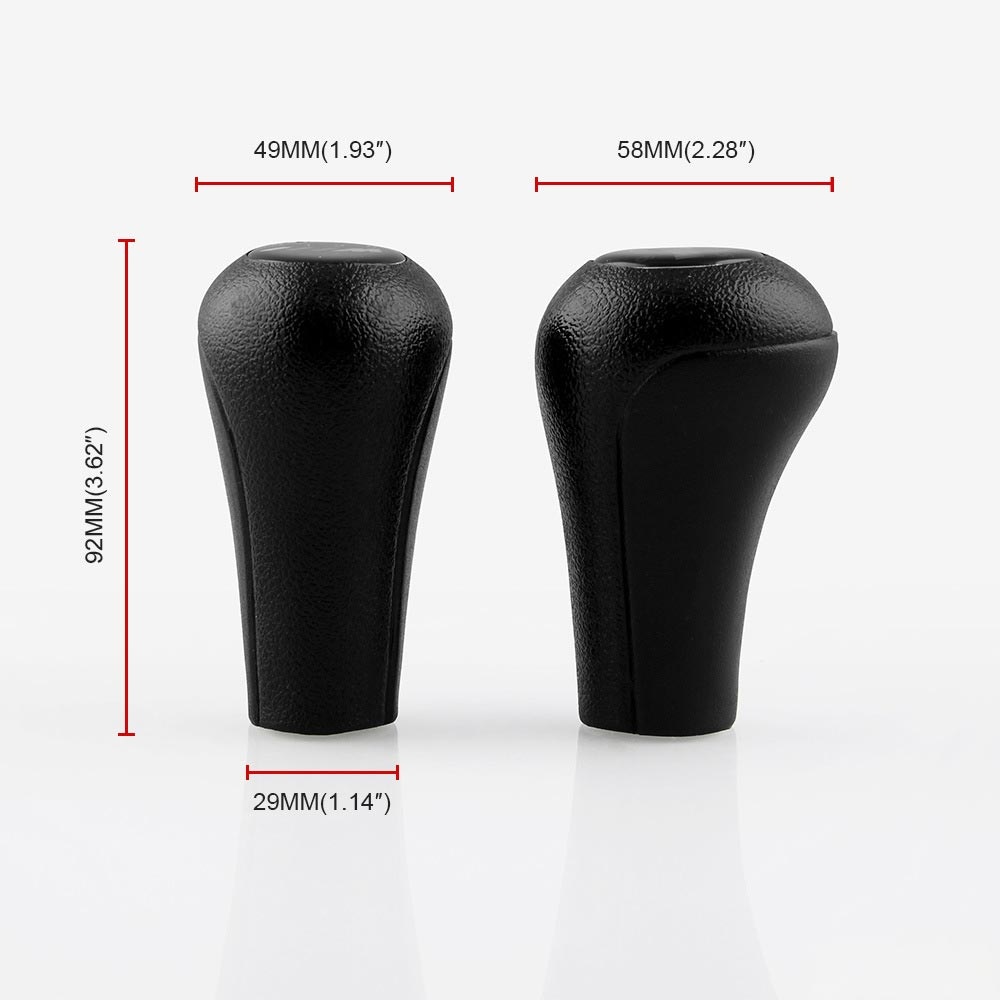 6 Speed Shift Knob for BMW 1 3 Series E30 E32 E34 E36 E38 E39 E46 E53 E60 5-speed black - Image 2