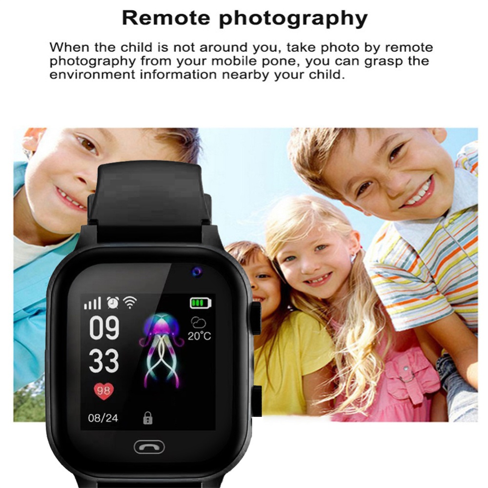 S20 Kids Smart Watch SIM Card Voice Call Phone Smartwatch Lbs Location - Image 3