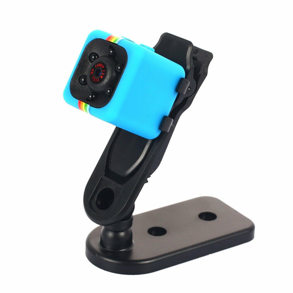 Sq11 Hd 1080p Mini Camera 6 Leds Night Vision Wide View Built-in Mic Portable blue - Image 3