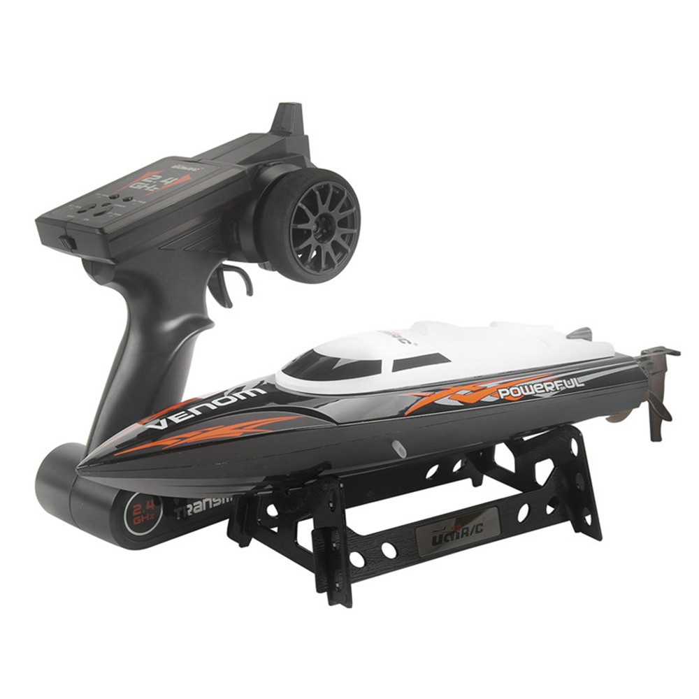 UdiR/C UDI001 33cm 2.4G Rc Boat 20km/h Max Speed with Water Cooling System 150m Remote Distance Toy black - Image 2